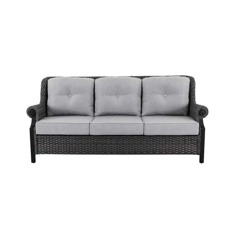 Lassen 4-Piece Wicker Sofa Set with Swivel Rocking Chairs by Outdoor-USA®