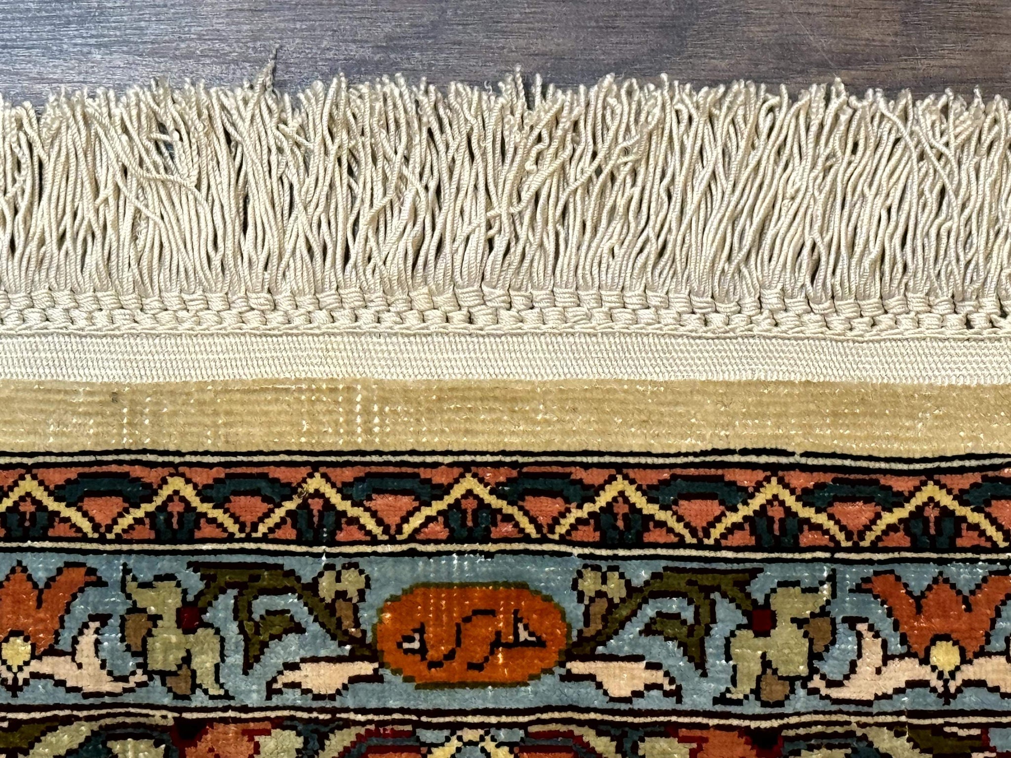 Rare Turkish Hereke Silk Rug 3x5, Tree of Life Persian Vase Design, Very Fine 440 KPSI, Signed by Jewel Rugs