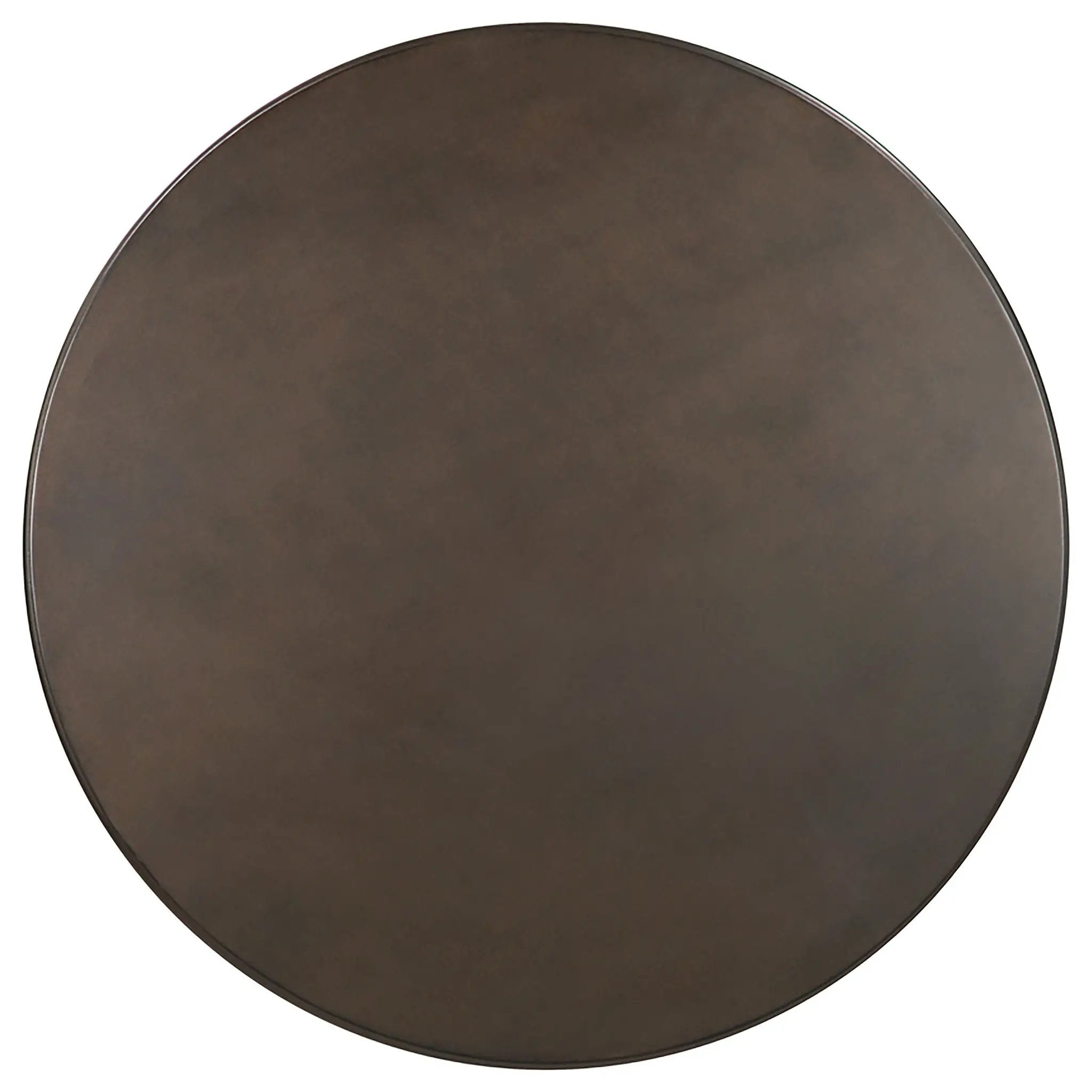 Oswego Round 30-inch Bistro Dining Table Bronze by Unique Piece Furniture