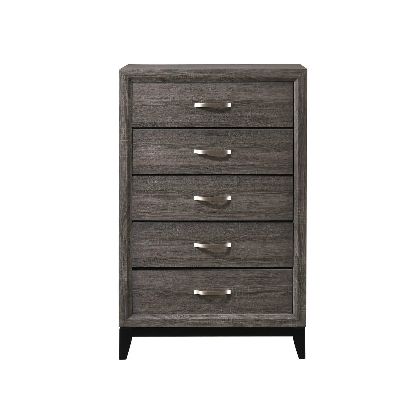 Contemporary 5 Drawer Tall Chest by HouseOfZazla