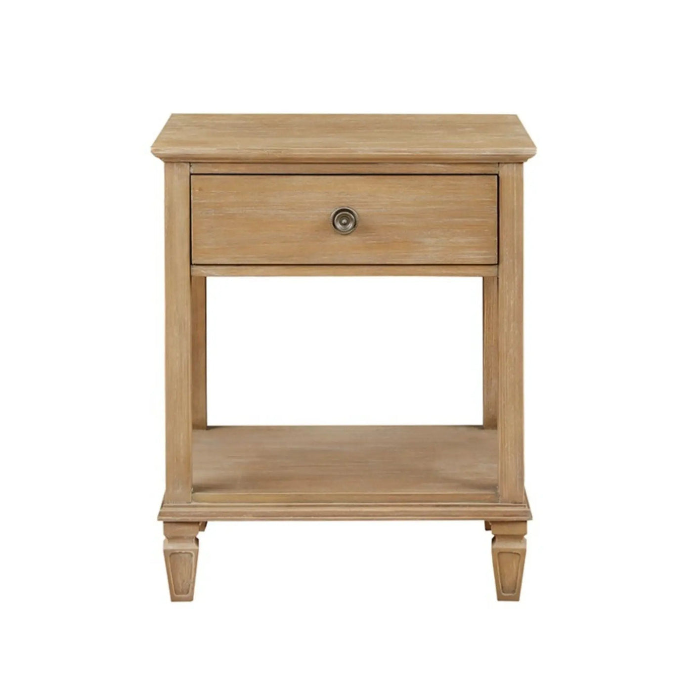 Victoria - Bedside Table With Drawer And Shelf by HouseOfZazla