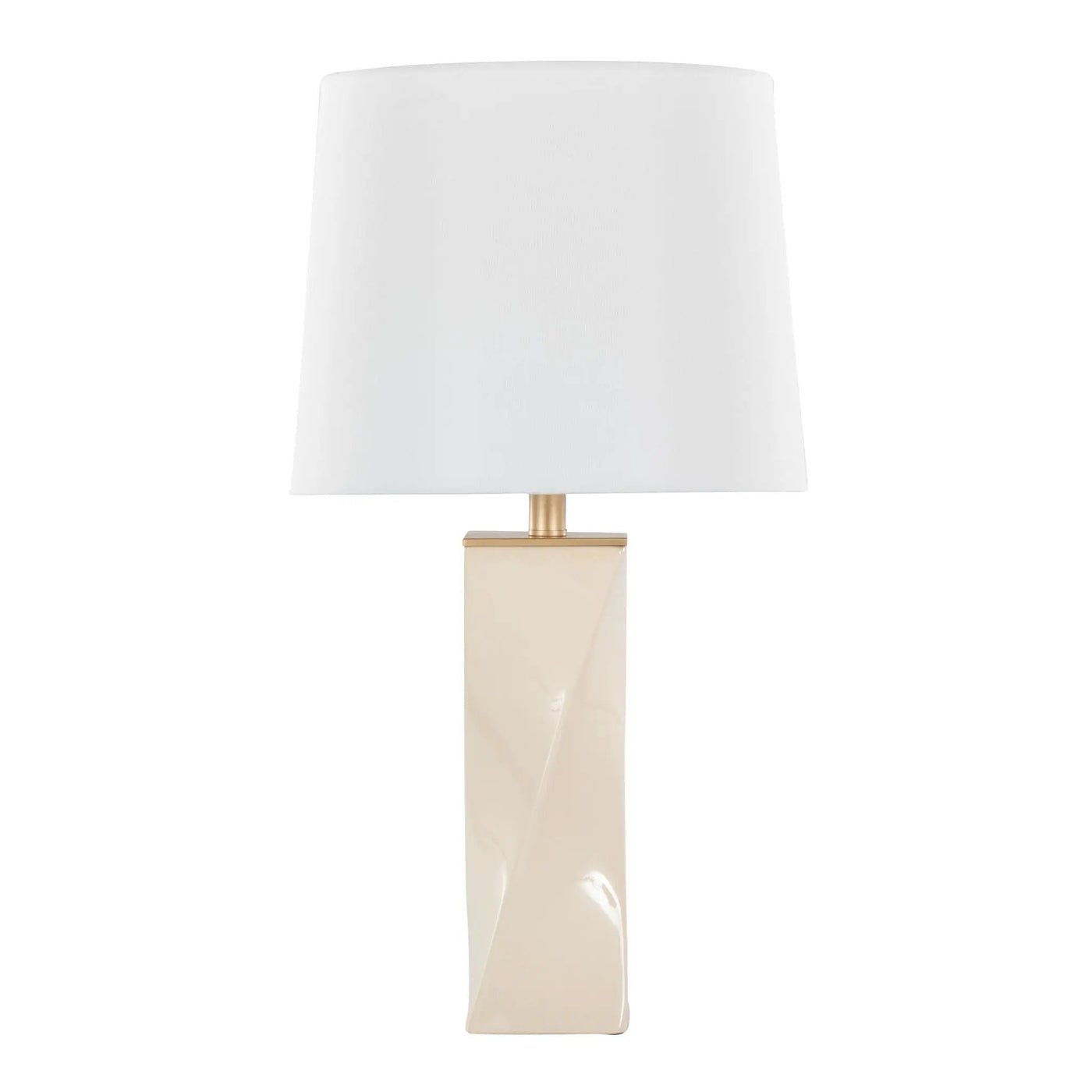 Curvo - Square Contemporary Table Lamp by HouseOfZazla