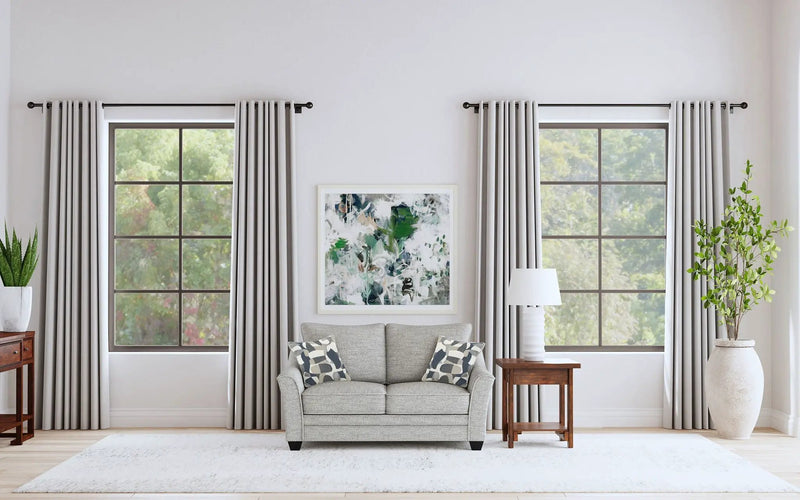 Tomkins Boucle Upholstered Loveseat Light Grey by Unique Piece Furniture