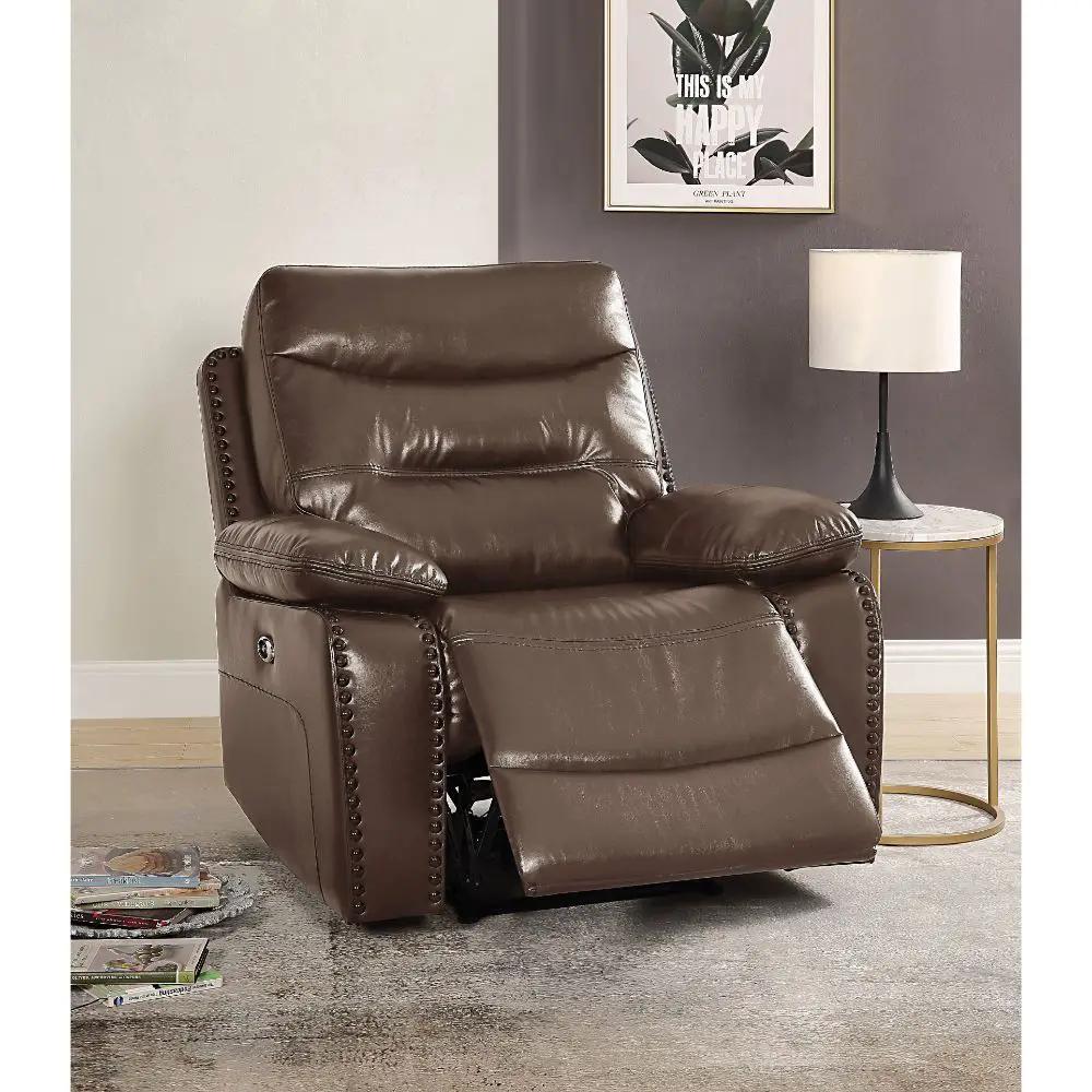Aashi - Recliner (Power Motion) by Unique Piece Furniture