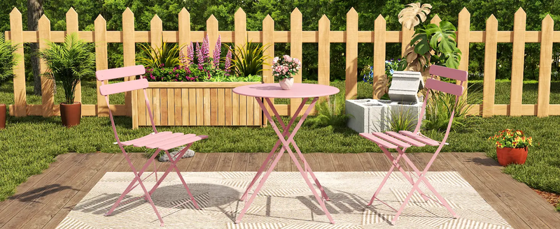 Bistro Table and Chairs Set of 2 by HouseOfZazla
