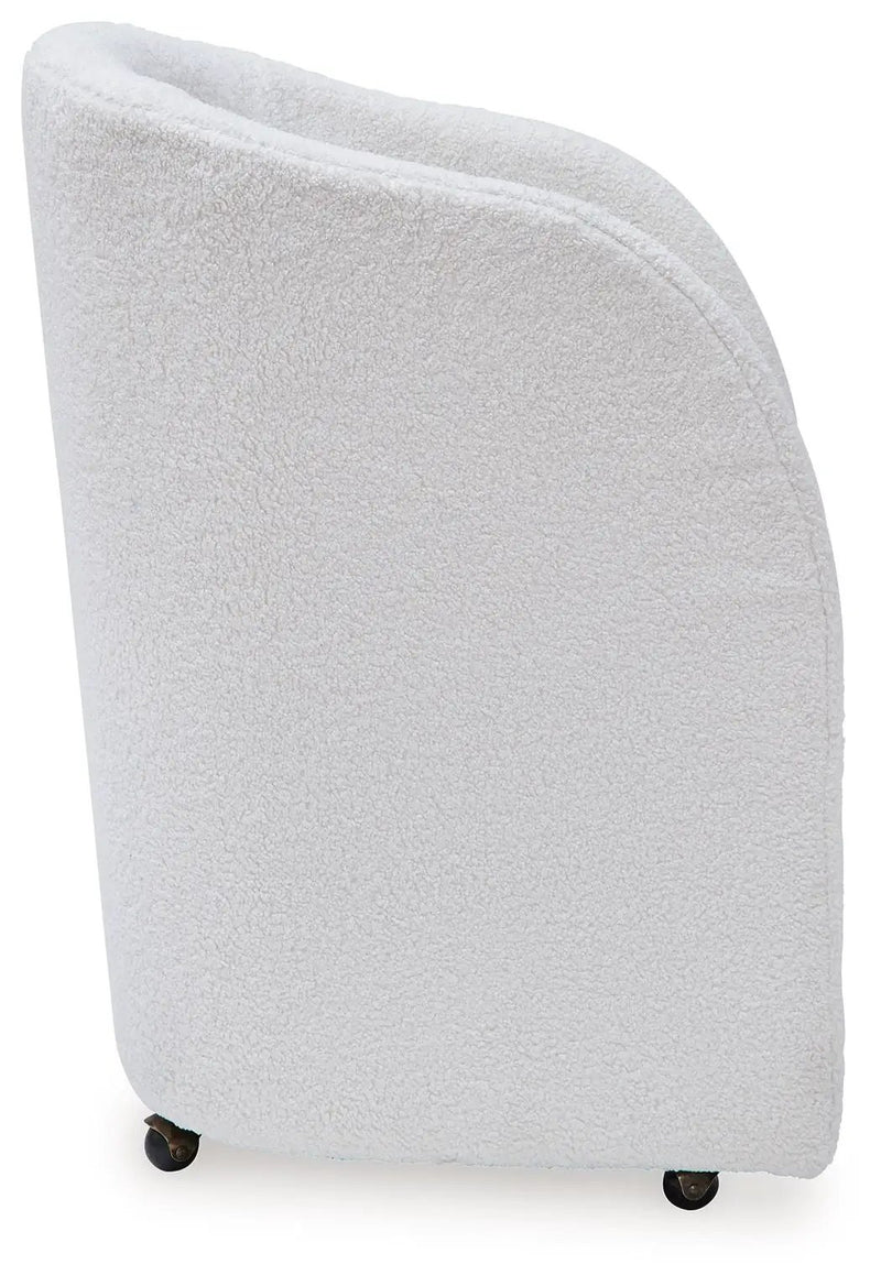 Rowanbeck - Dining Upholstered Arm Chair (Set of 2) - Ivory by Unique Piece Furniture