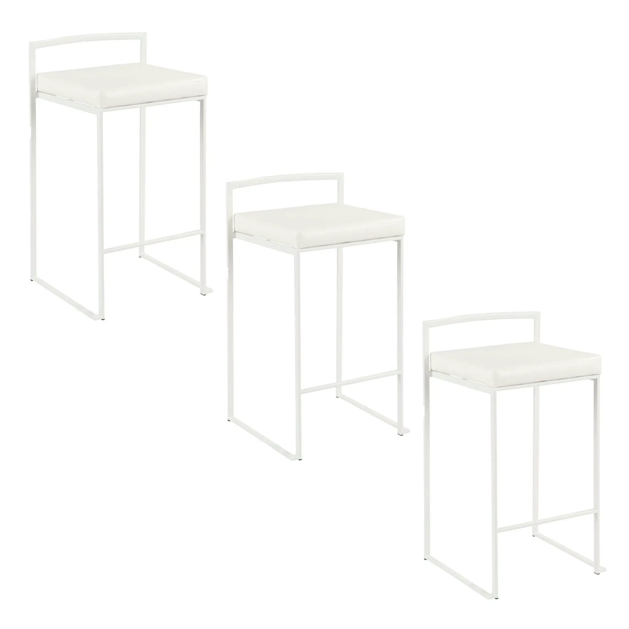 Fuji - Simple Elegance, Contemporary Stackable Counter Stool by Unique Piece Furniture