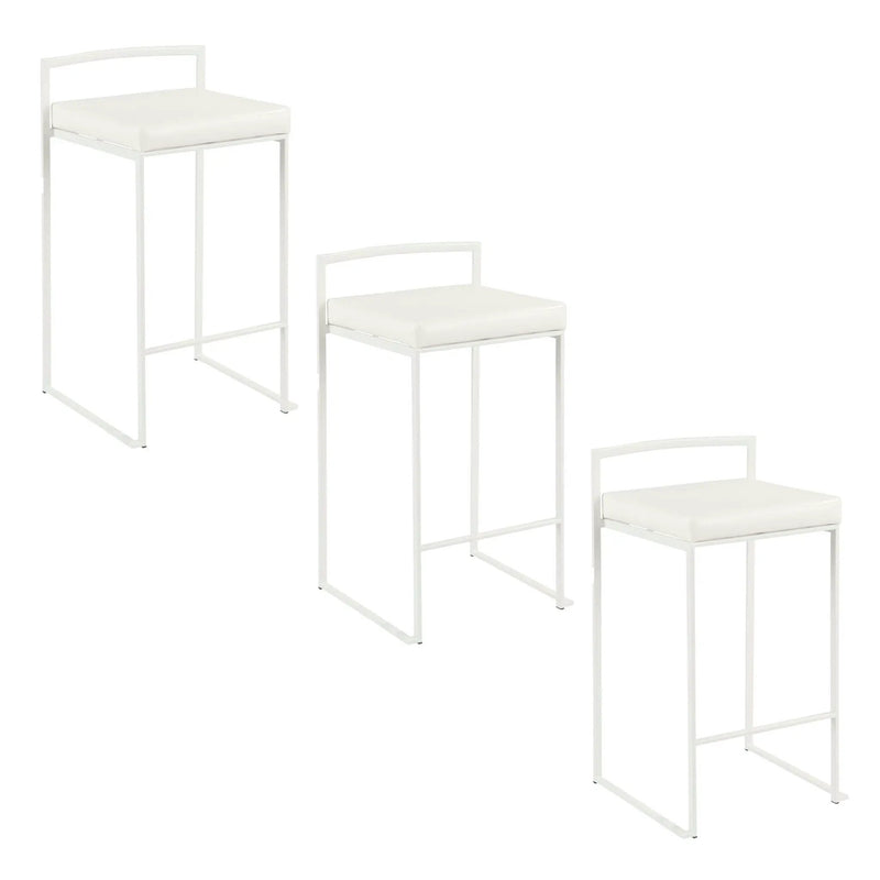 Fuji - Simple Elegance, Contemporary Stackable Counter Stool by Unique Piece Furniture