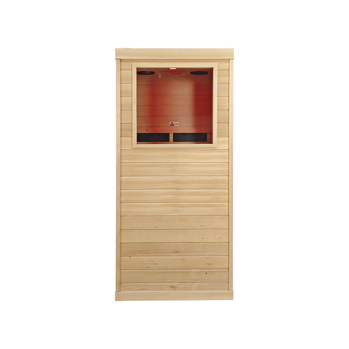 Canadian Hemlock One Person Far Infrared Sauna Room, photo 6 of 6