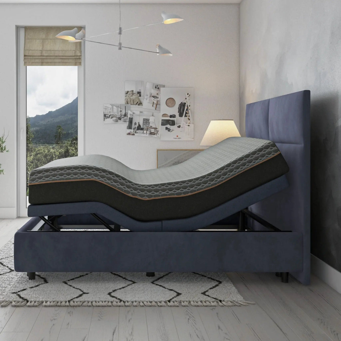 Copper Lux Hybrid - 12" Mattress With Copper Infused Contouring Memory Comfort Layer And Supportive Coil System by HouseOfZazla