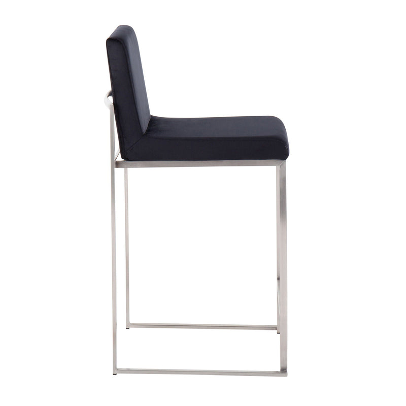 Fuji - Contemporary High Back Counter Stool, Functional Design by HouseOfZazla