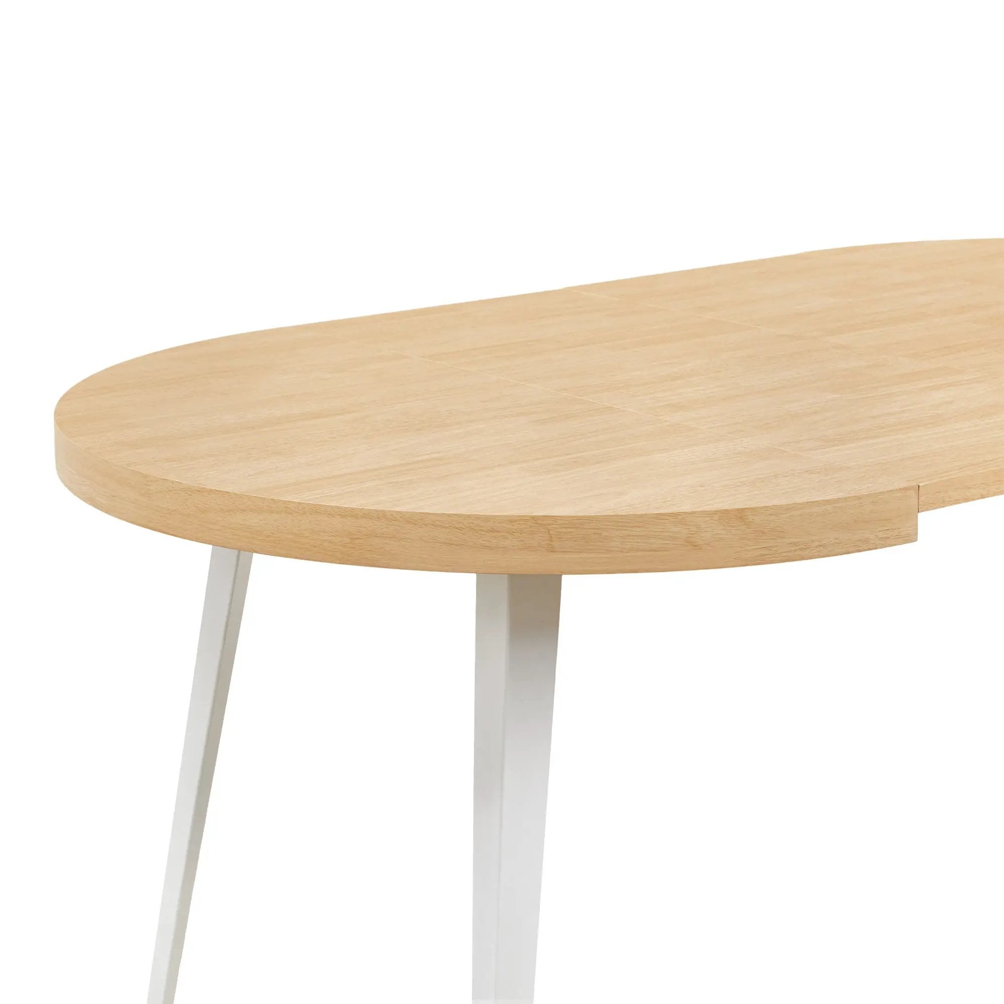 Extendable Dining Table with Metal Legs by HouseOfZazla