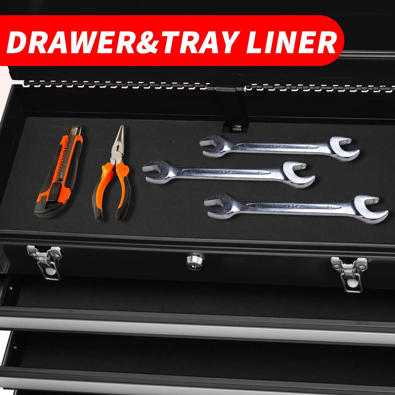 Metal Tool Box with 4 Drawers by HouseOfZazla