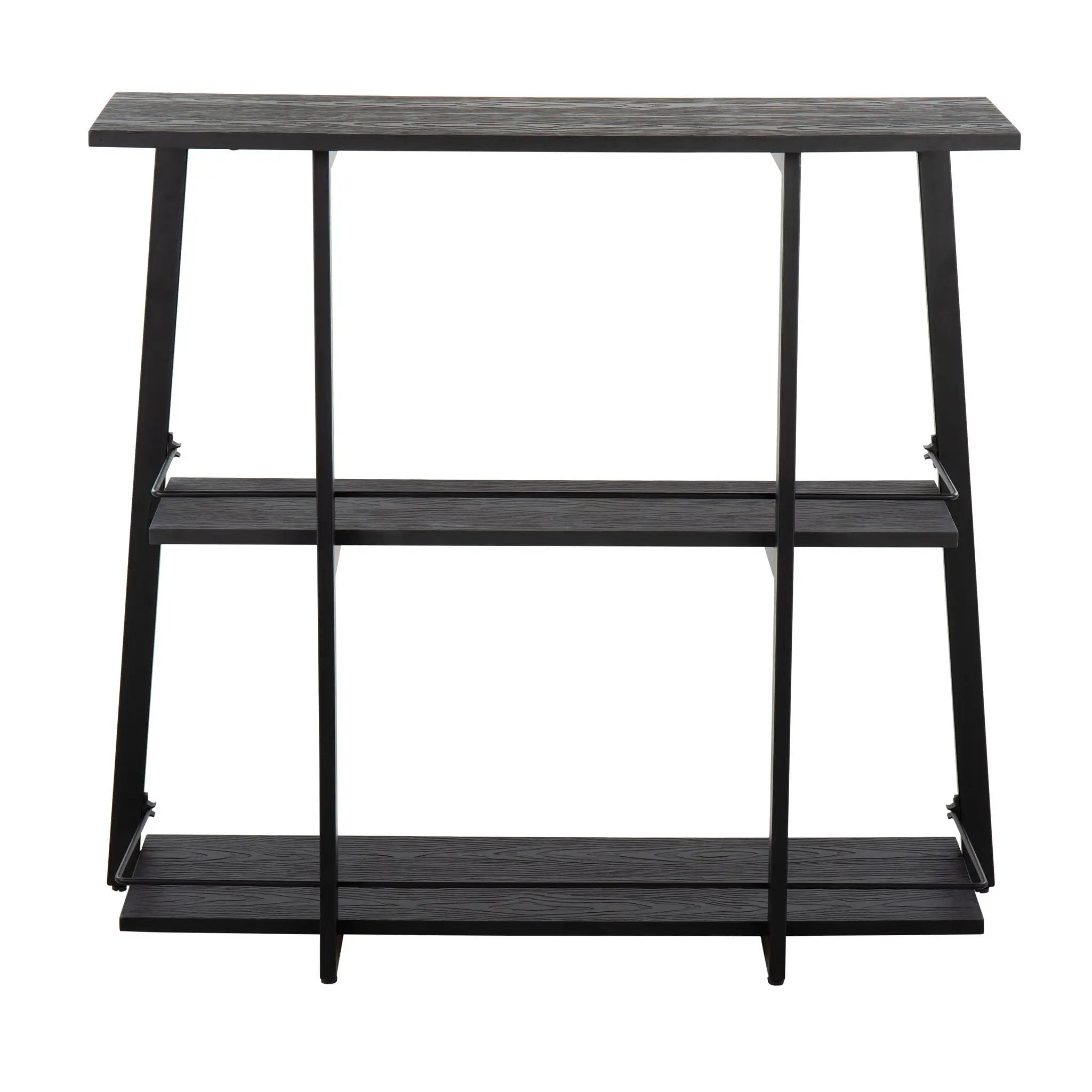 Converge - Industrial Bookcase - Black by HouseOfZazla