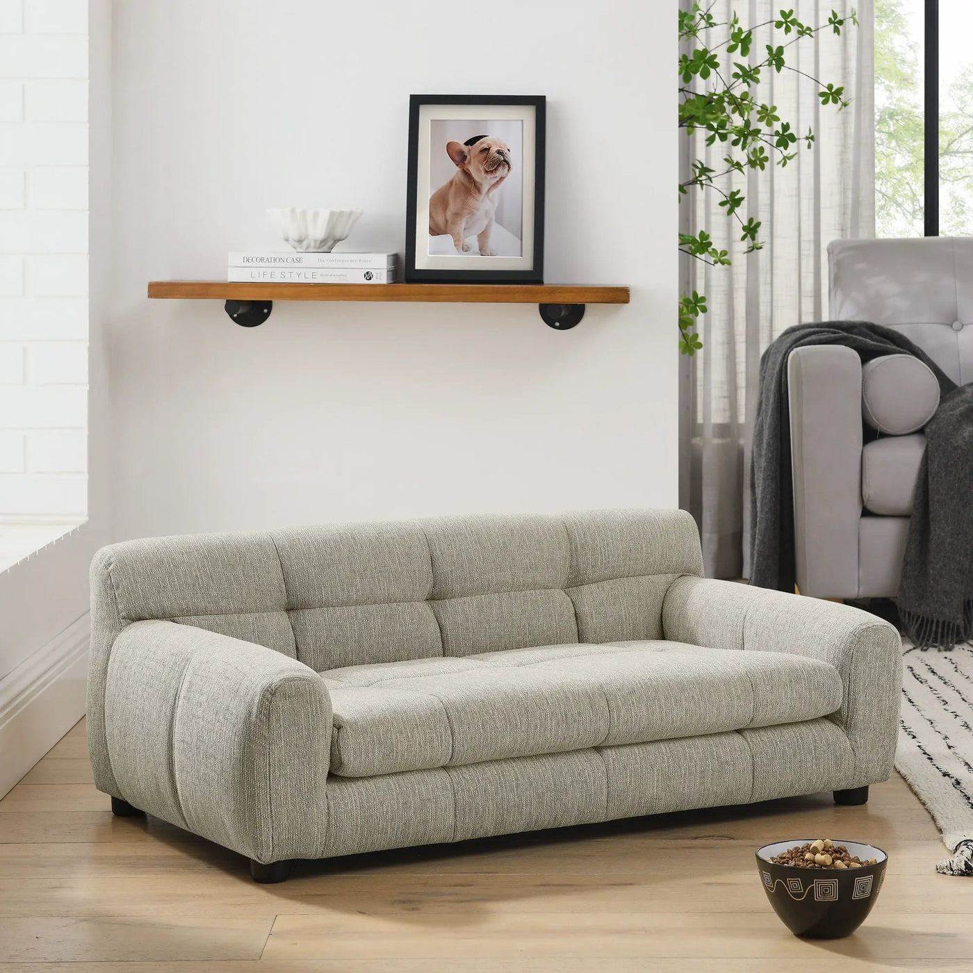 Modern Pet Sofa With Backrest And Armrests by HouseOfZazla