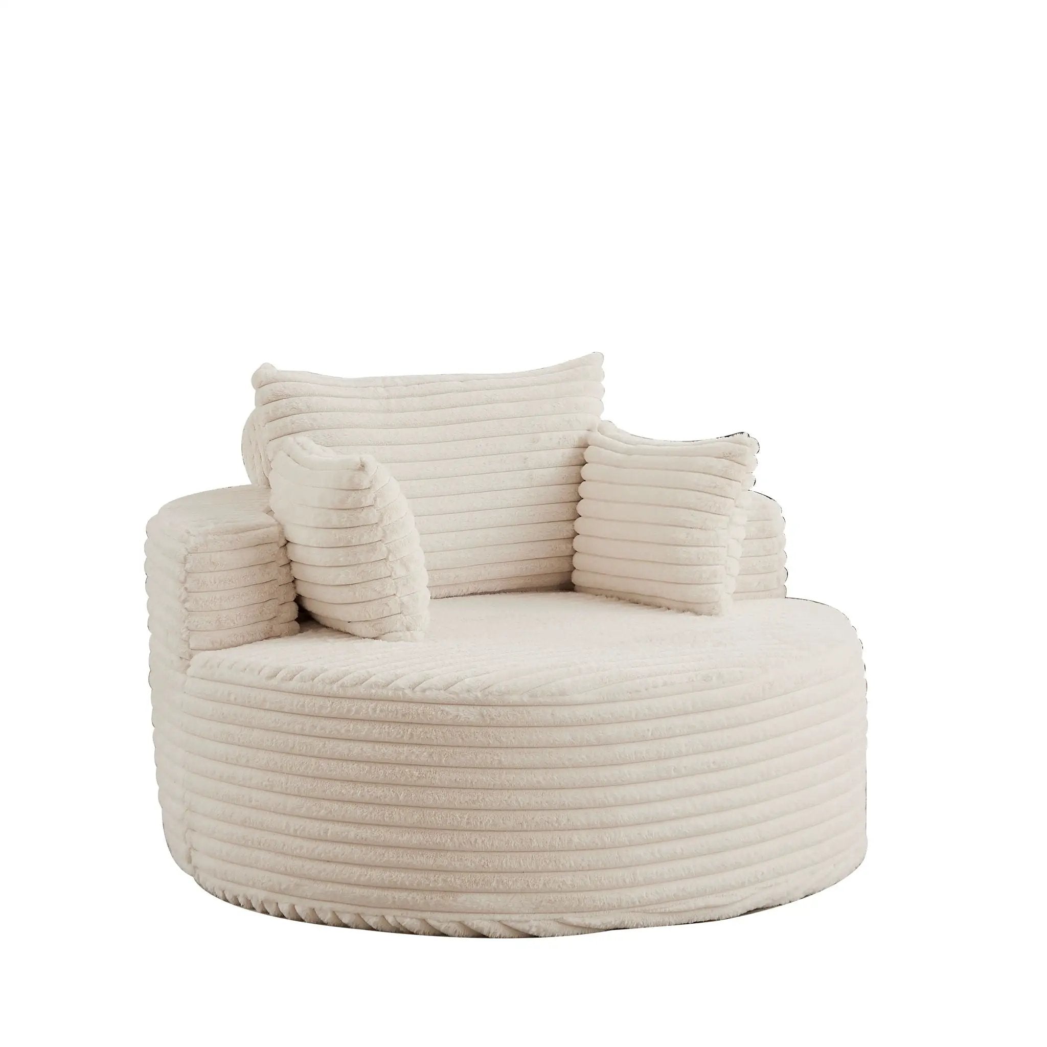 Modern Single Sofa With Backrest Pillow For Living Room by HouseOfZazla