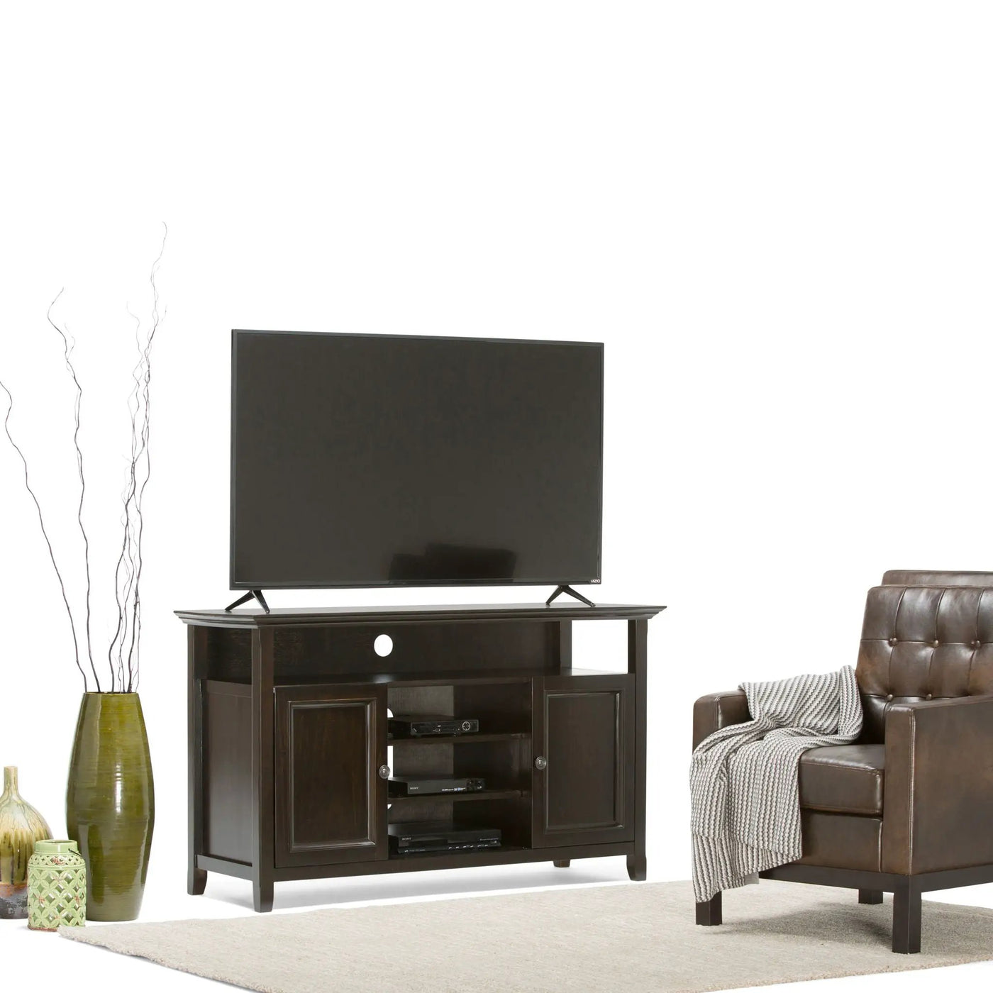 Amherst - TV Media Stand, Handcrafted by Unique Piece Furniture