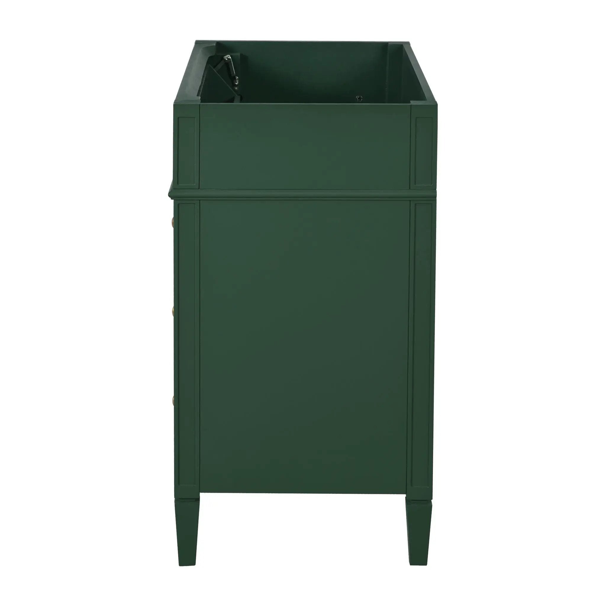 Bathroom Vanity With 2 Drawers And Tip-Out Drawer, Storage Cabinet by Unique Piece Furniture