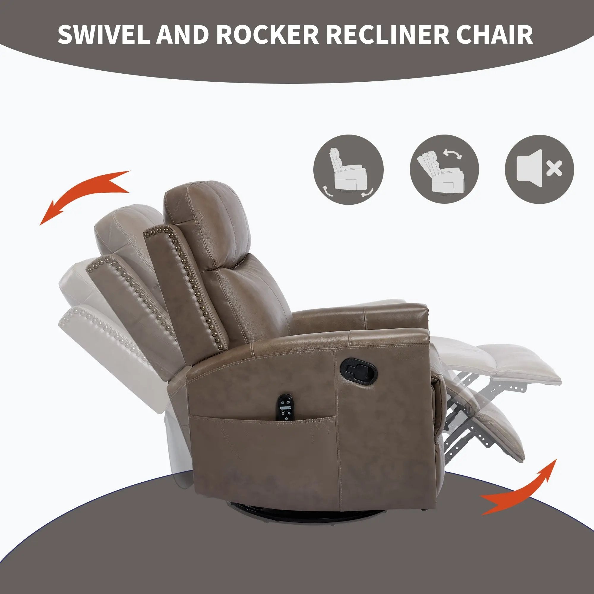 Comfortmax Camel Recliner by HouseOfZazla