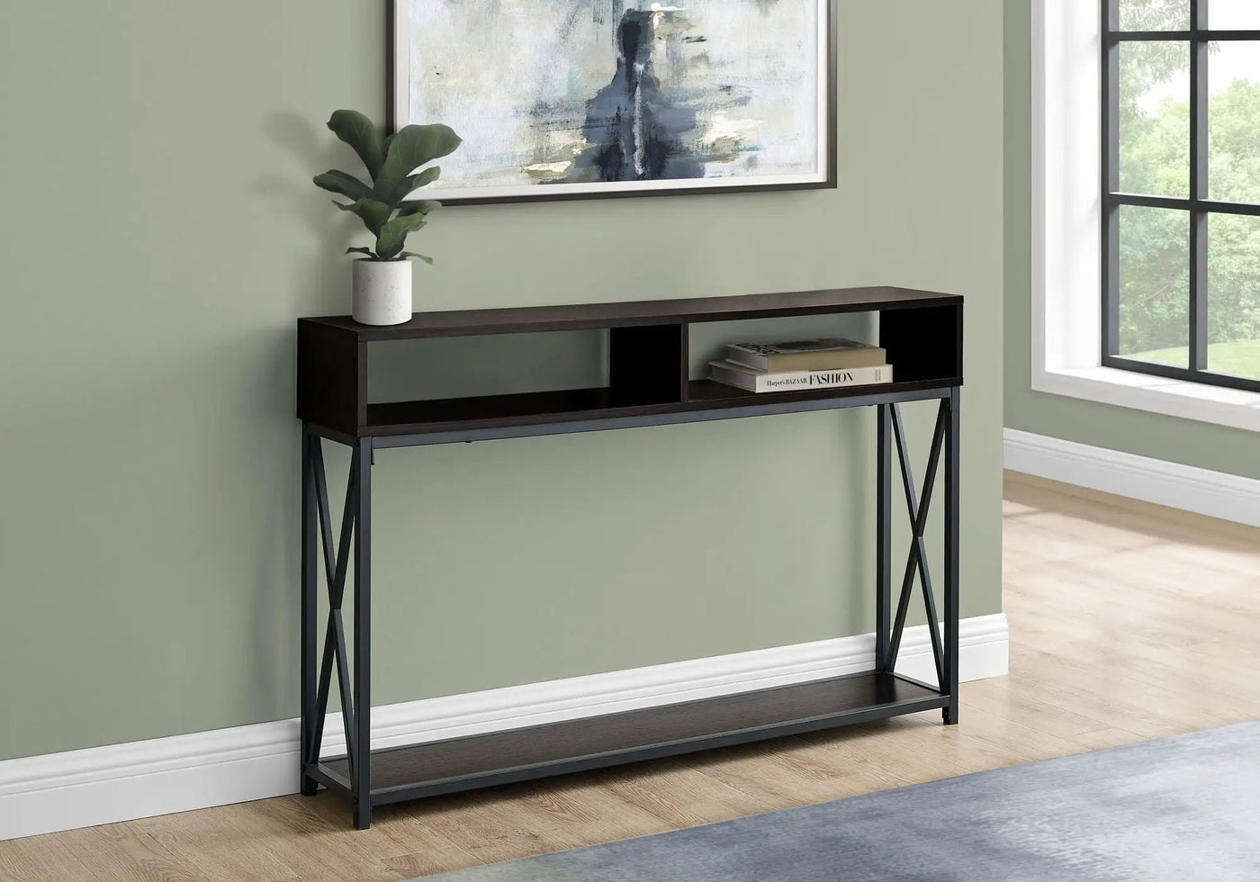 Accent Console Table For Entryway, Contemporary Design by HouseOfZazla