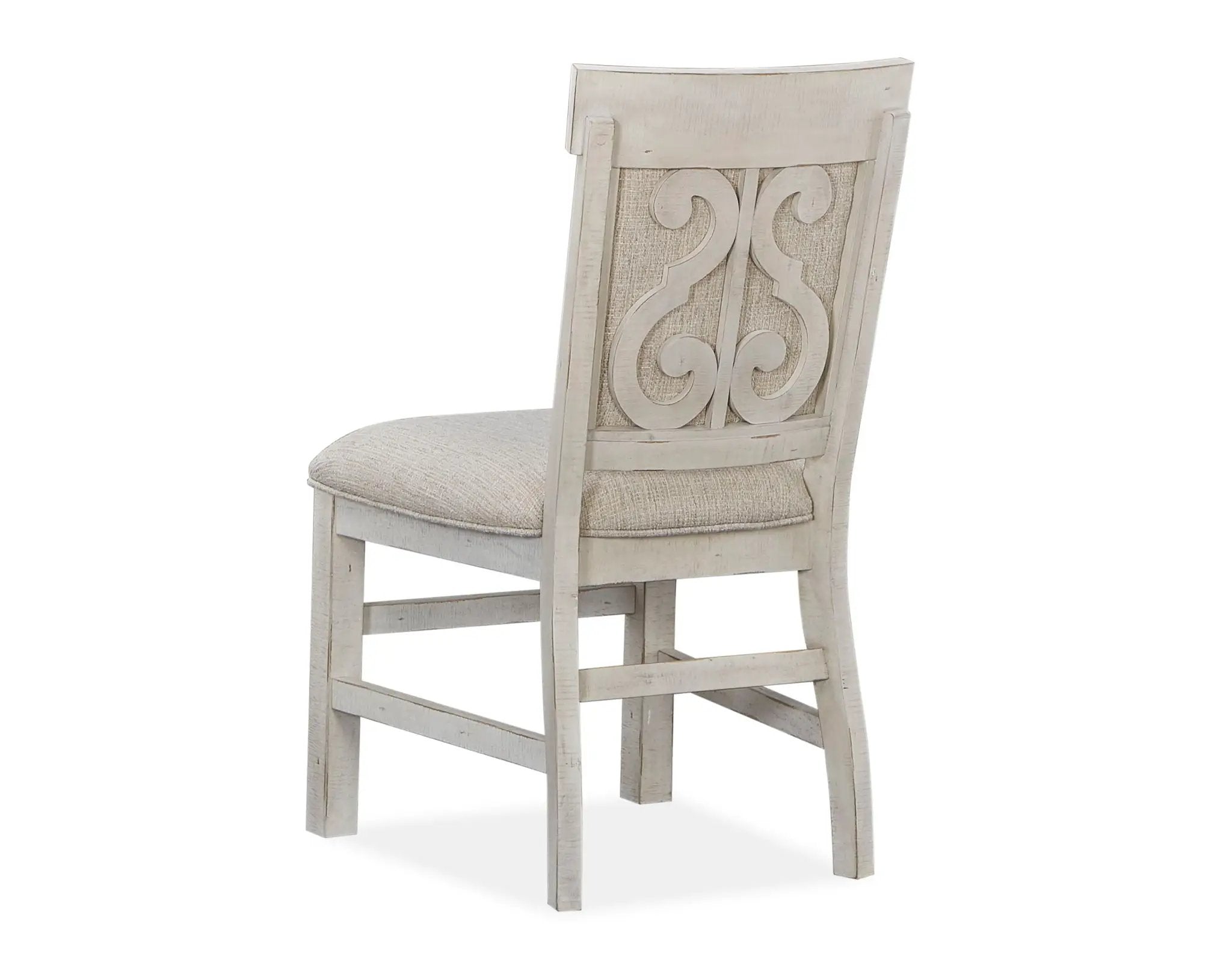 Bronwyn - Dining Side Chair With Upholstered Seat (Set of 2) - Alabaster by Unique Piece Furniture