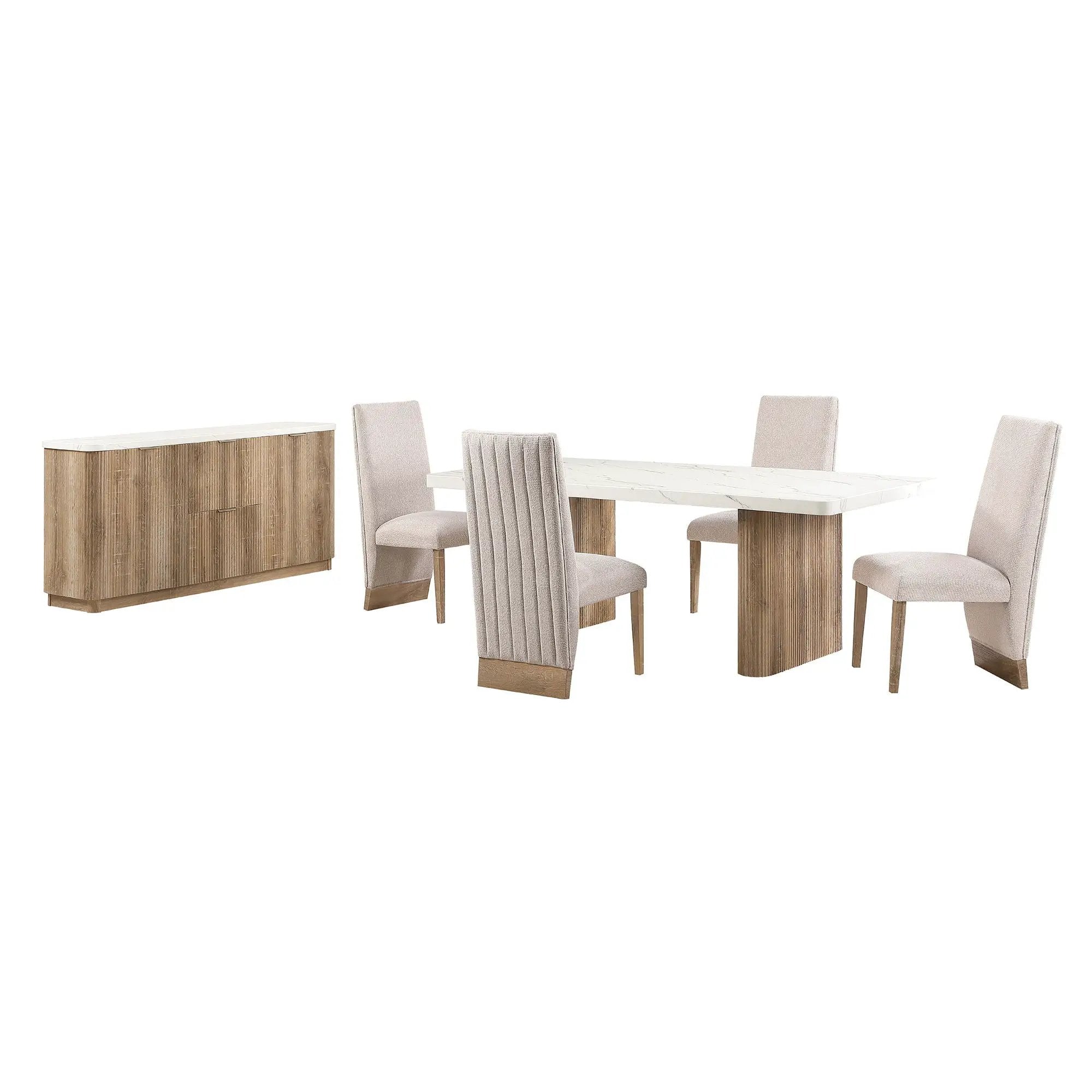 Donnie - Dining Table - Natural