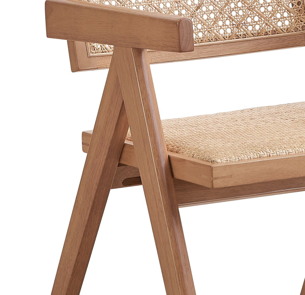 Natural Rattan Arm Chair Set with Airy Design - Set of 2, photo 6 of 8