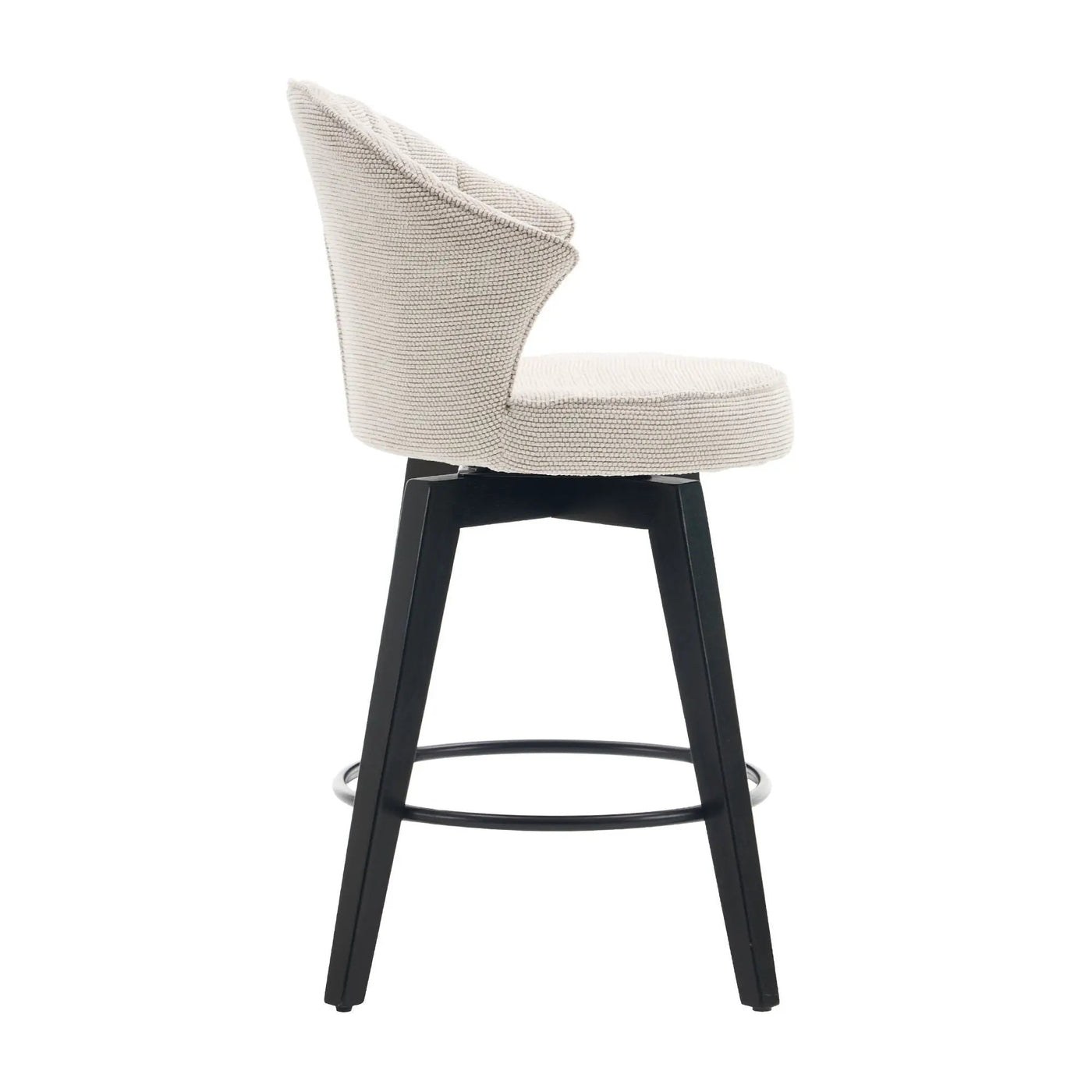 Wing Back Swivel Bar Stools (Set of 2) by HouseOfZazla