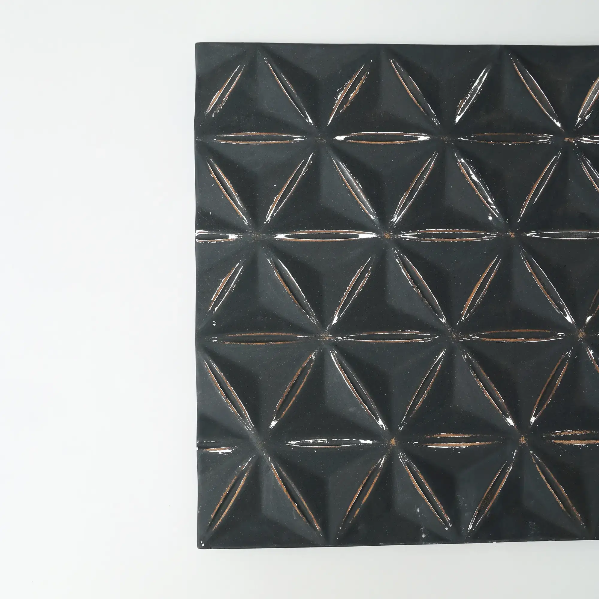 Black Square Modern Wall Art by HouseOfZazla