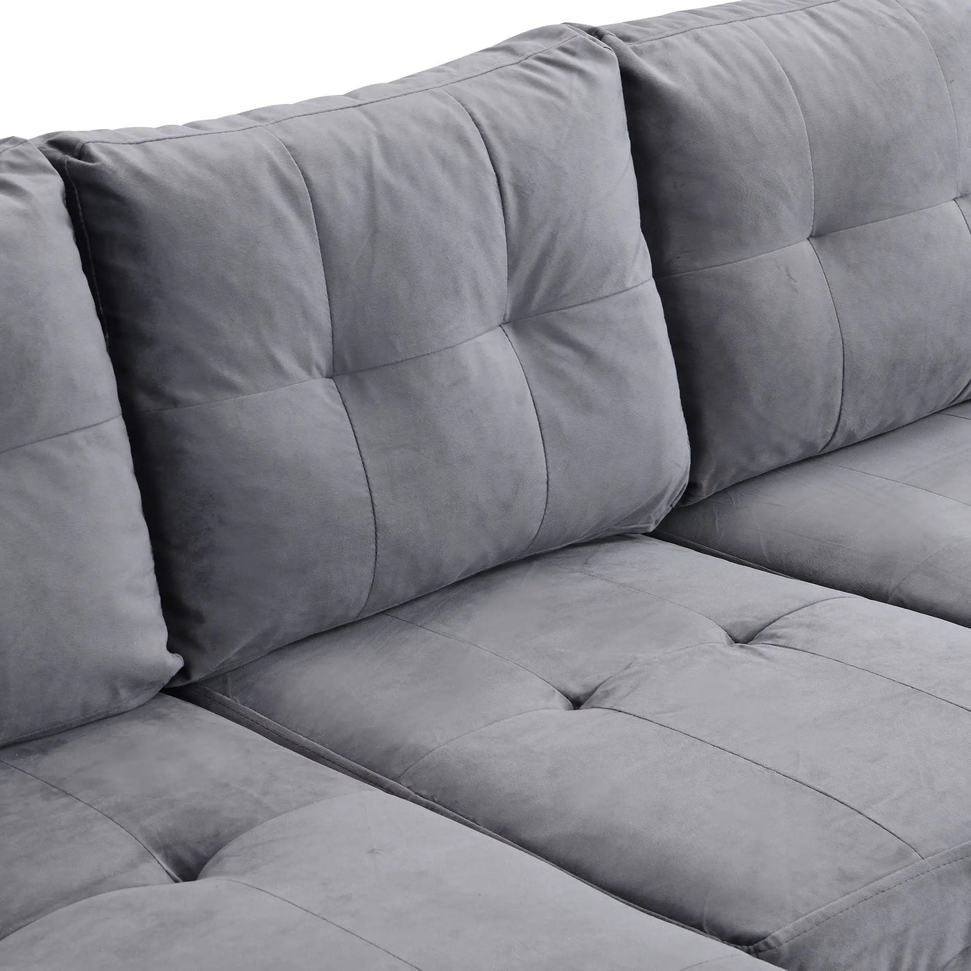 Modern Sectional Sofa Set With L Shape Chaise Lounge And Storage by HouseOfZazla