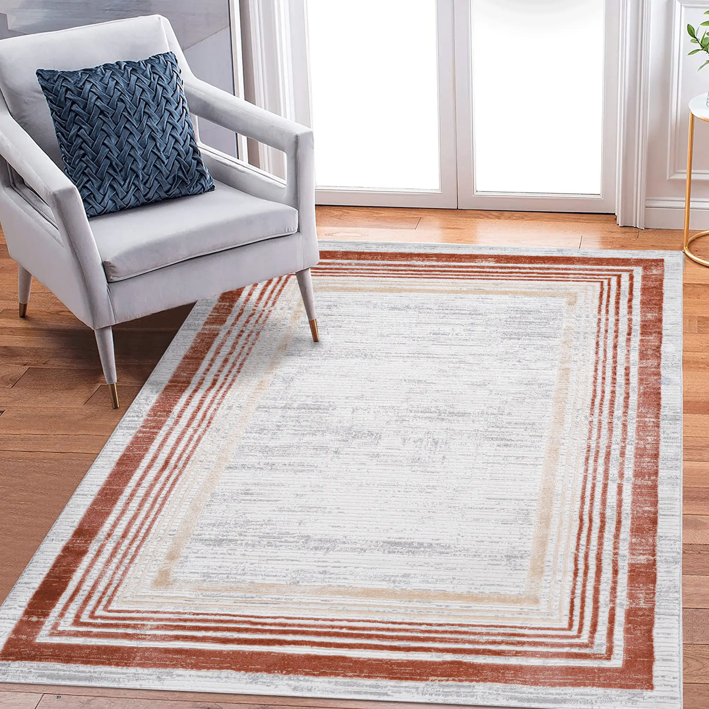 Marfi Collection 6.7X9 Rug by HouseOfZazla