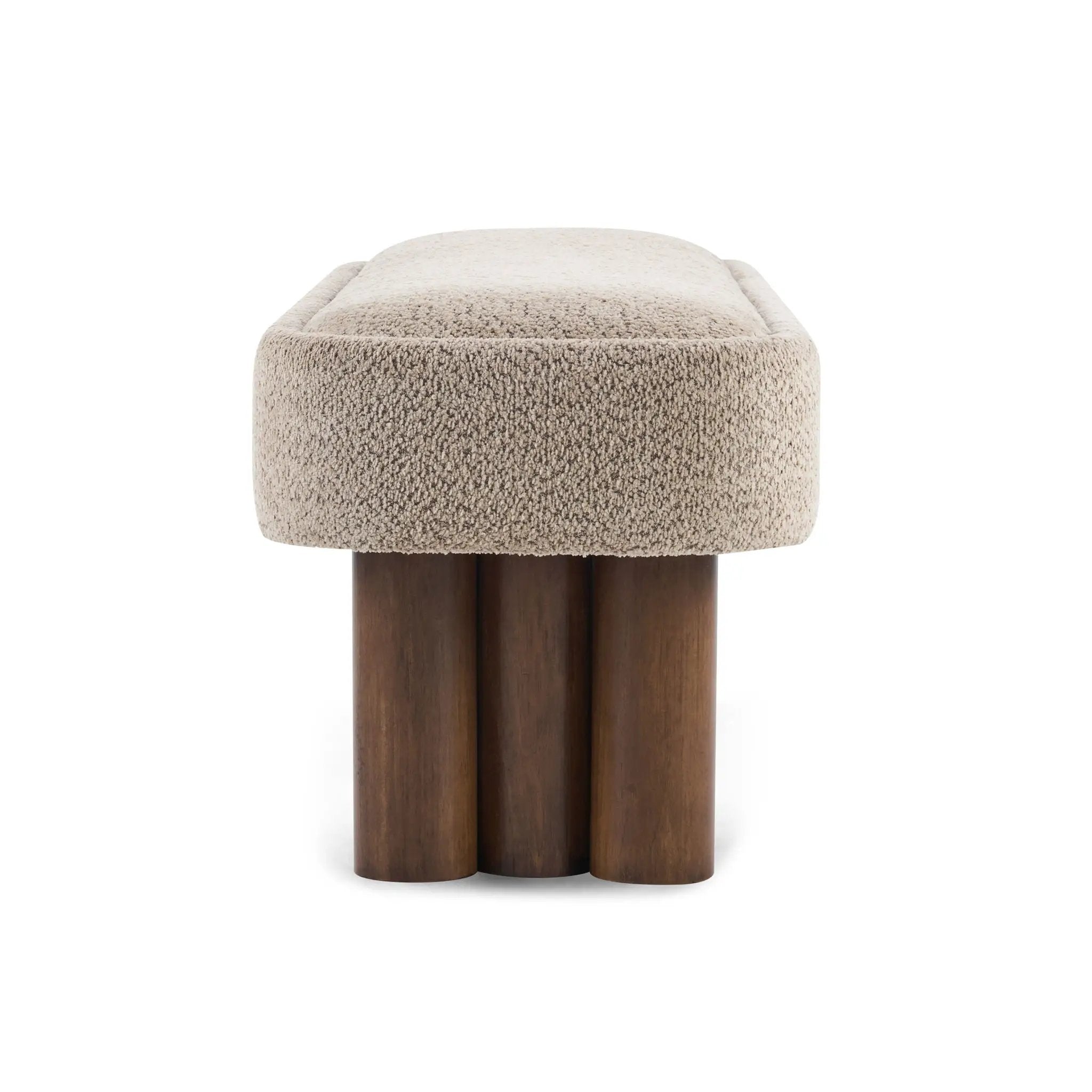 Chic Indoor Upholstered Dining Bench by HouseOfZazla