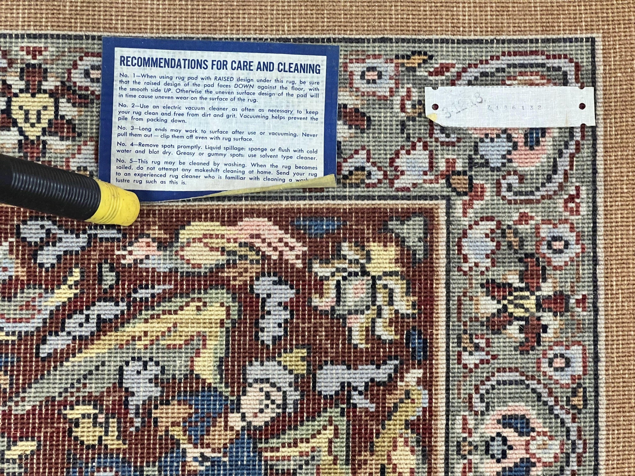 Karastan Rug 8.8 x 12 Persian Hunting Rug #723, Wool Pile by Jewel Rugs