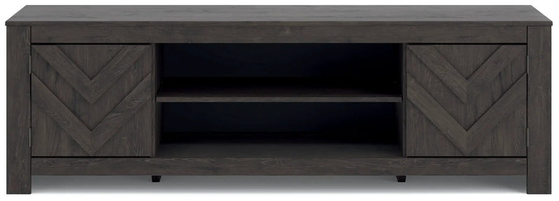 Cayboni - LG TV Stand With Fireplace Option by Unique Piece Furniture