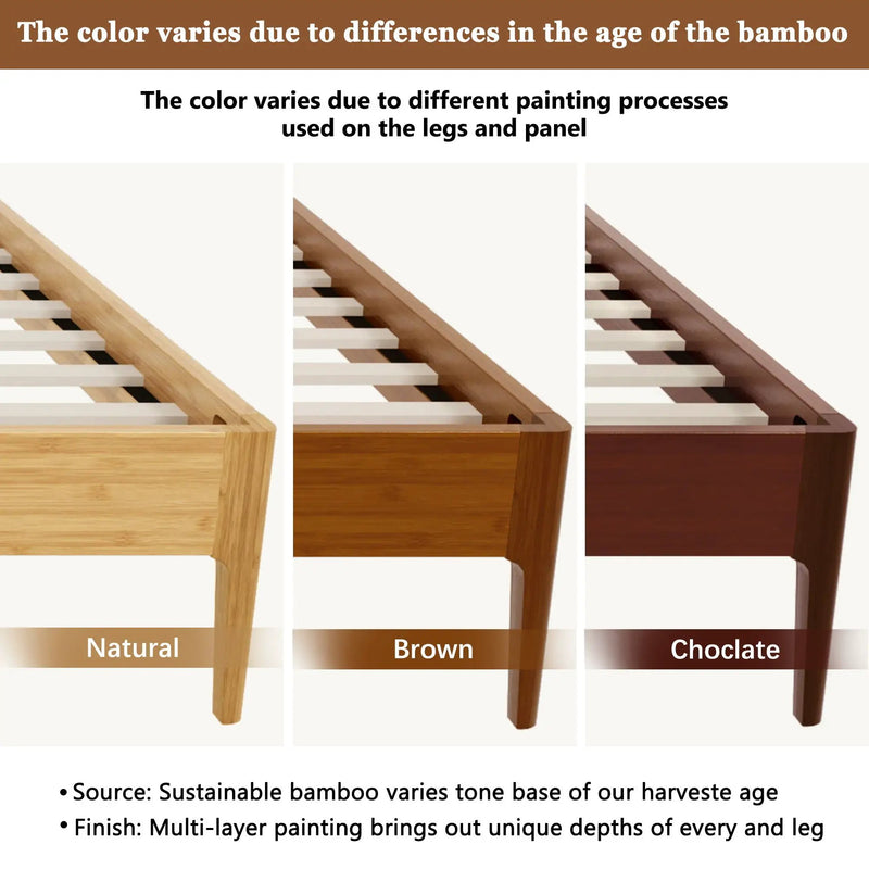 Platform Bed Frame by HouseOfZazla