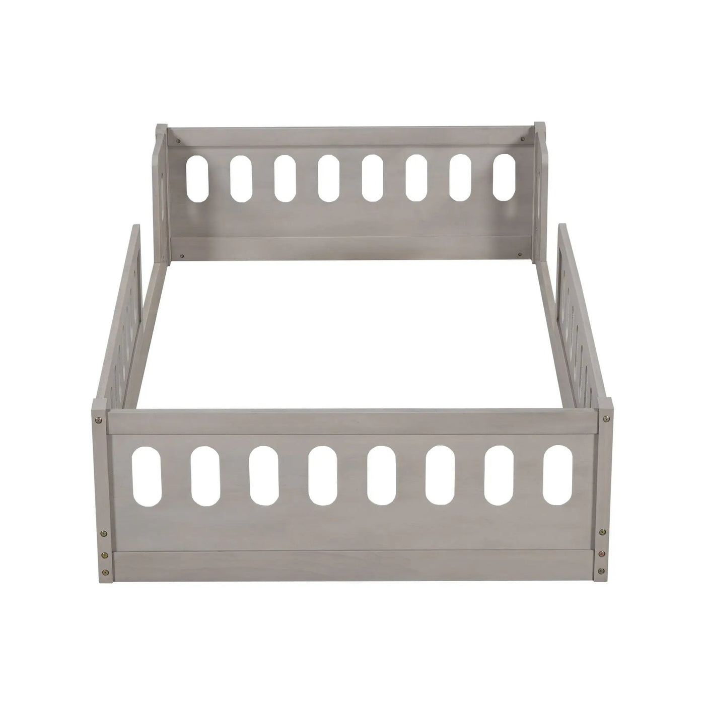 Platform Bed With Guardrail by HouseOfZazla