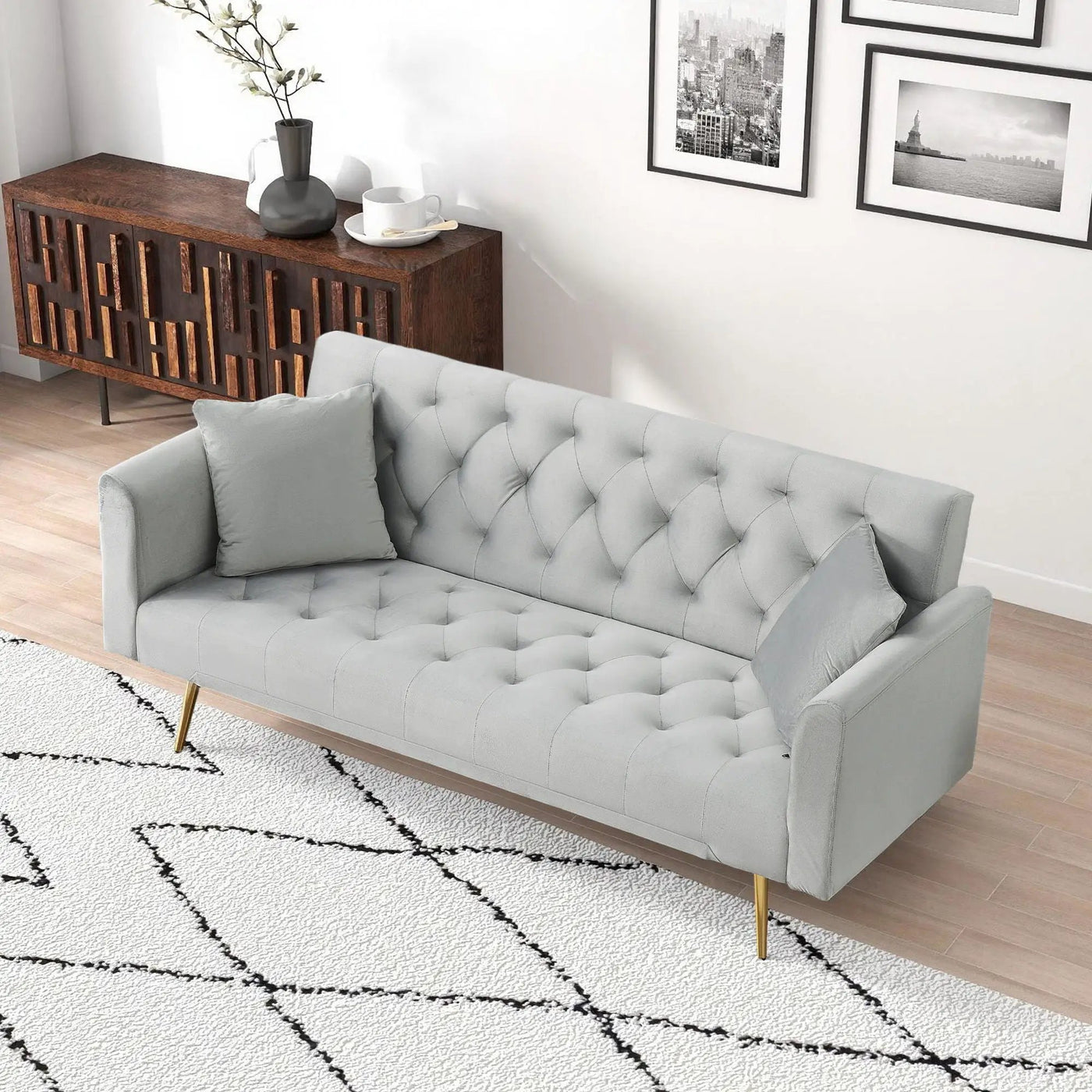 Convertible Double Folding Living Room Sofa Bed by HouseOfZazla
