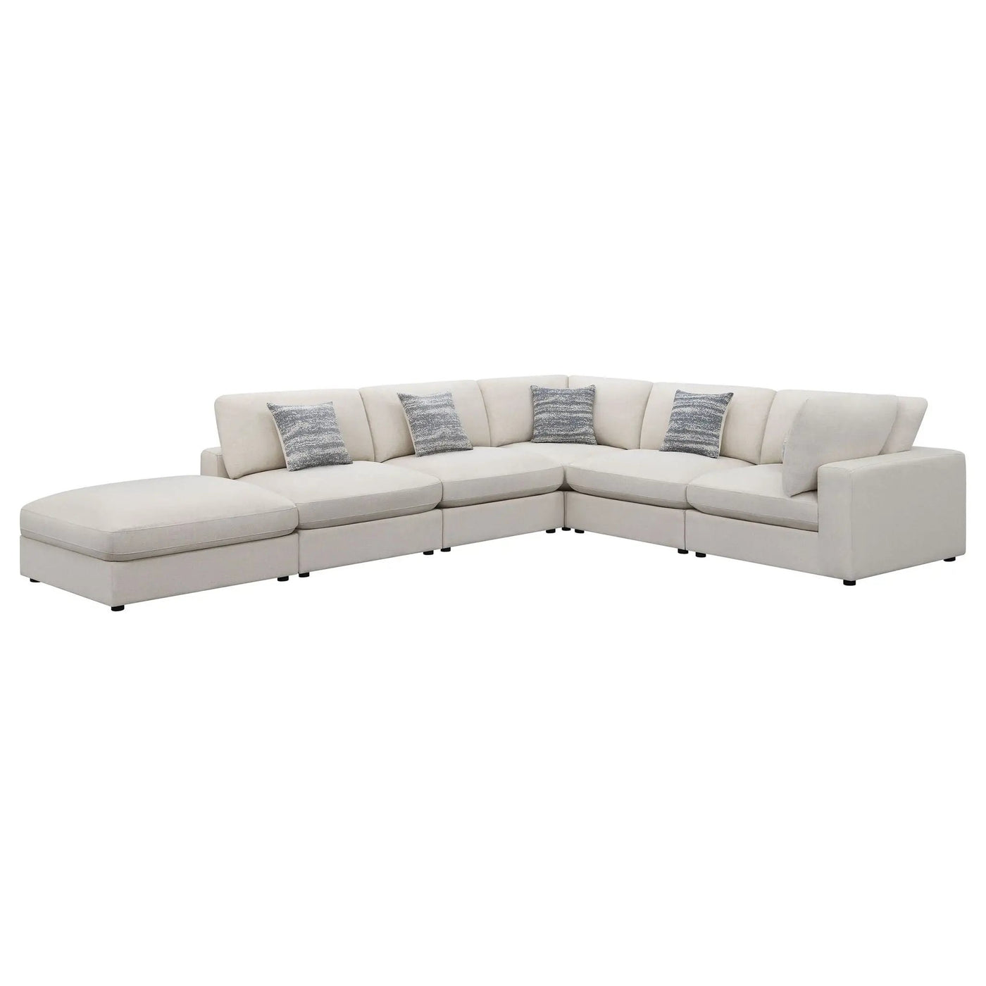 Rhette - Upholstered Sectional by HouseOfZazla