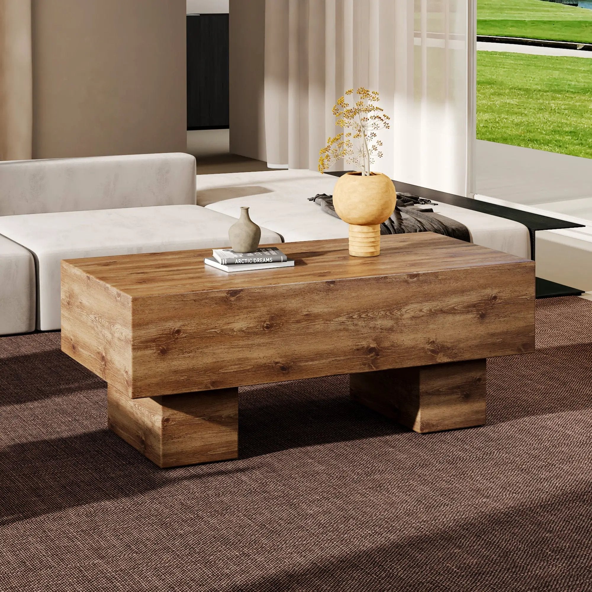 Modern Simple Coffee Table by HouseOfZazla