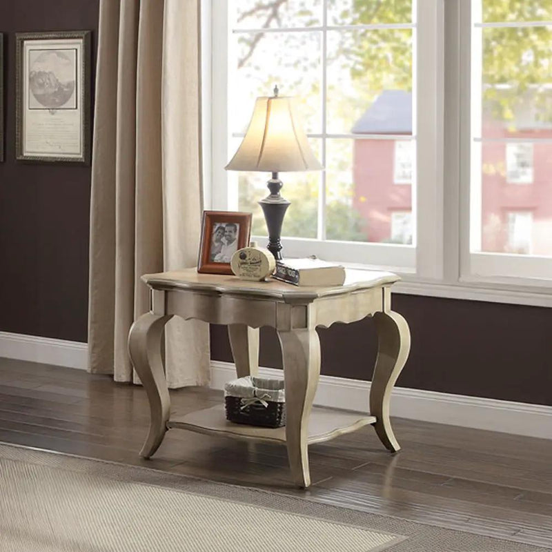 Chelmsford - End Table - Antique Taupe by Unique Piece Furniture