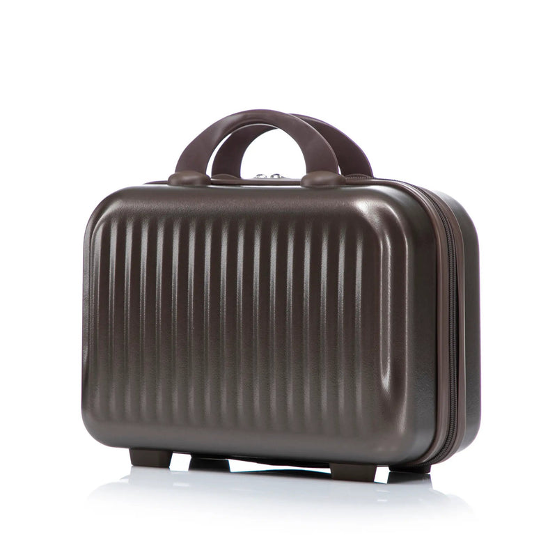 14' & 20' ABS Spinner Wheel Luggage Set with Cosmetic Case by HouseOfZazla