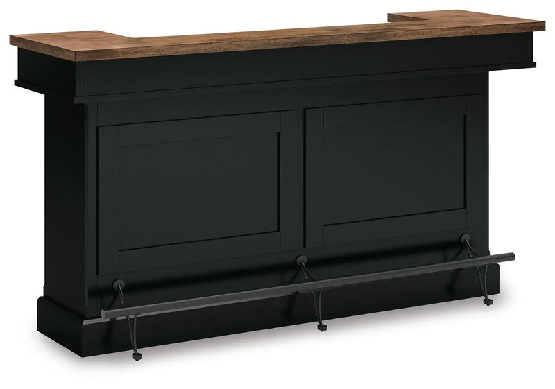 Wildenauer - Bar - Brown / Black by Unique Piece Furniture