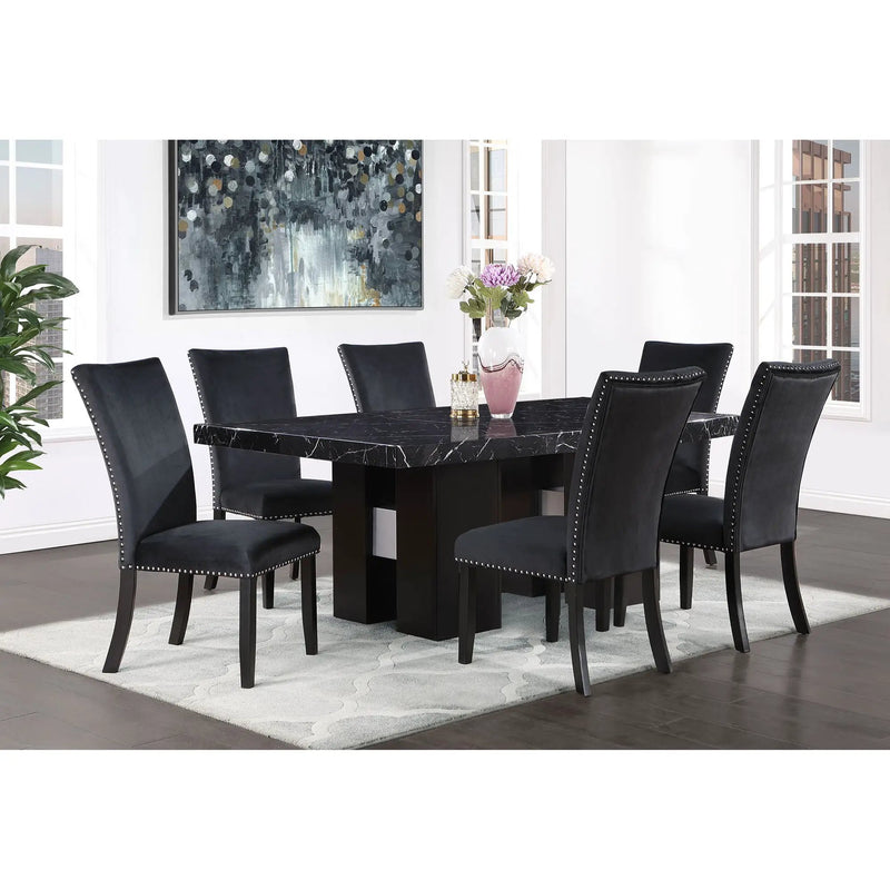 Jhoanna - Dining Chairs (Set of 2) - Black by HouseOfZazla