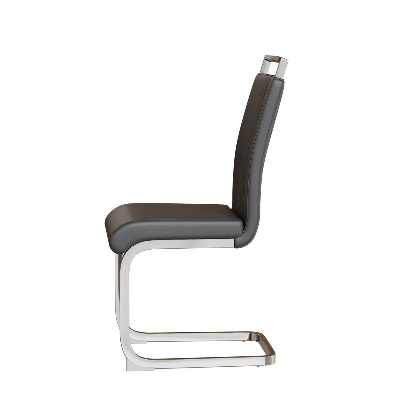 Modern Dining Chairs With Padded Seat, High Back by HouseOfZazla