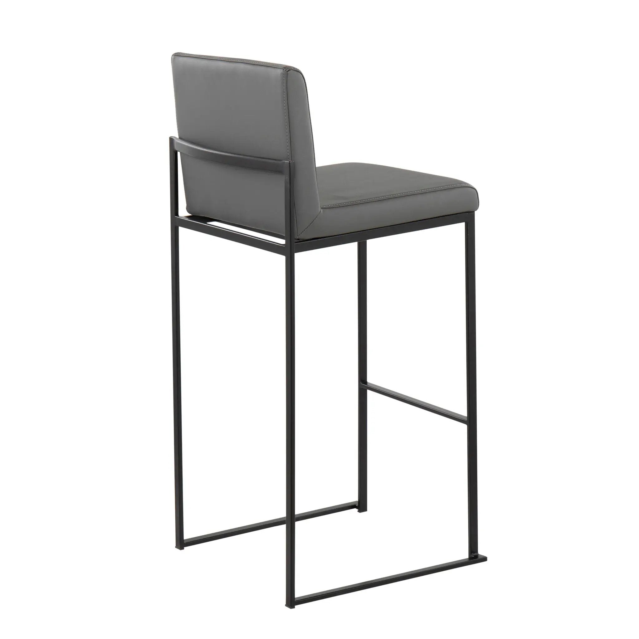 Fuji - Contemporary High Back Barstool Elegant Design by HouseOfZazla