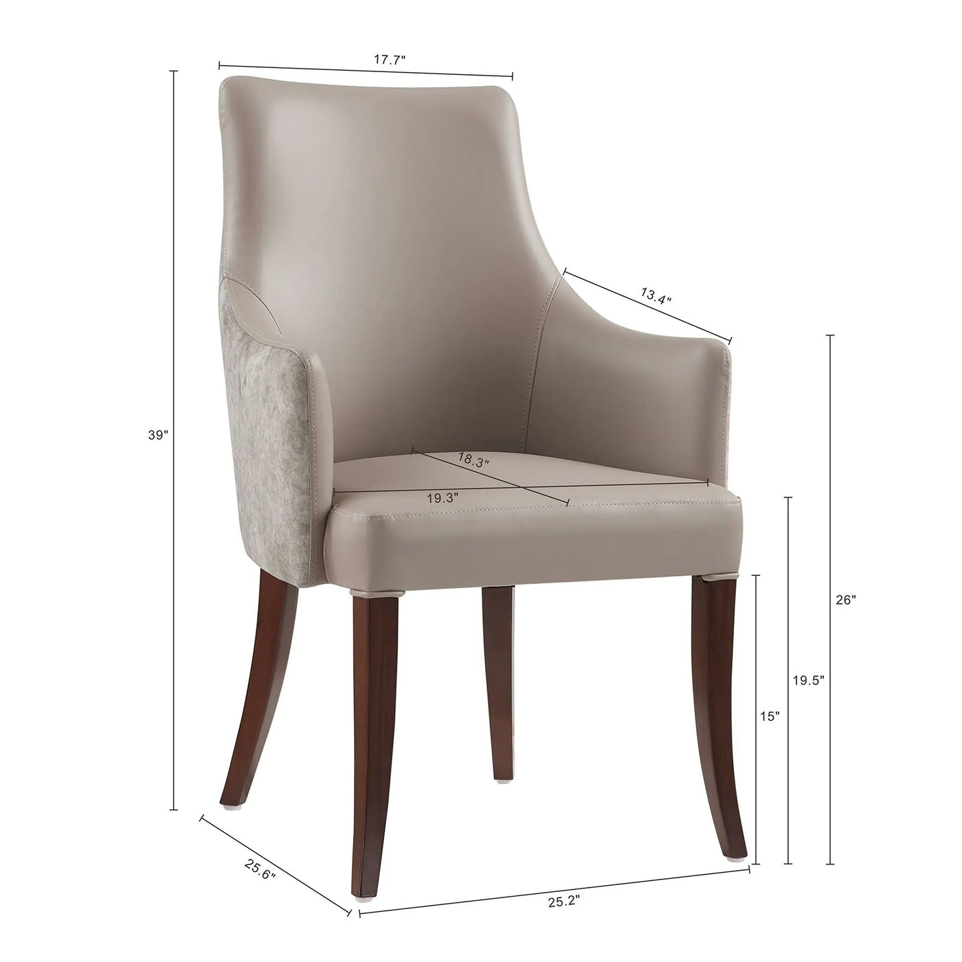 Connie - Armchair Dining Chair by HouseOfZazla