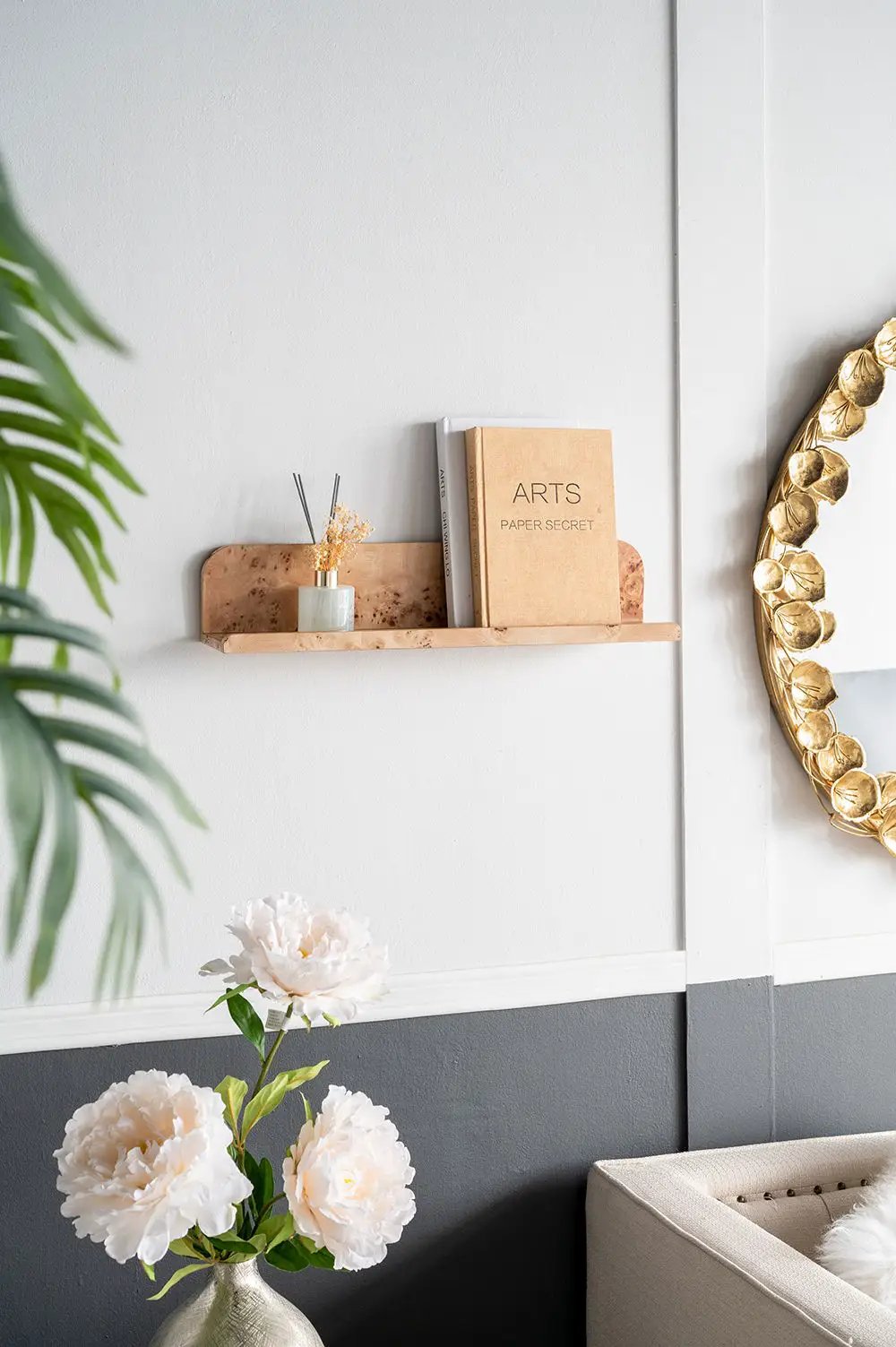 Burl - Eco-Friendly Floating Wall Shelf by HouseOfZazla