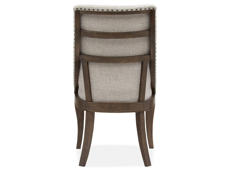 Roxbury Manor - Dining Arm Chair With Upholstered Seat and Back (Set of 2) - Homestead Brown, photo 5 of 7