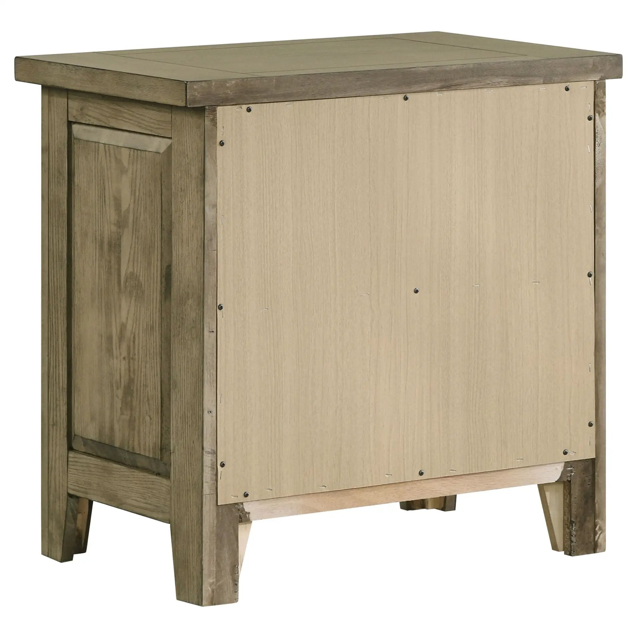 Hazlewood 2-drawer Nightstand Bedside Table Vineyard Oak by Unique Piece Furniture