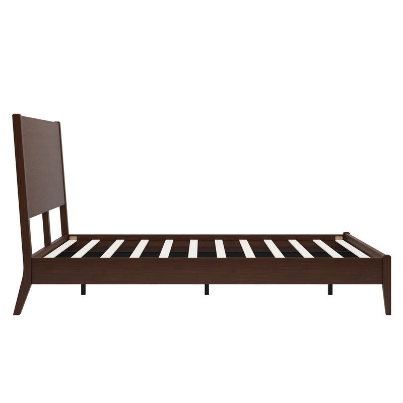 Modern Sled Platform Bed Frame With Slats by HouseOfZazla